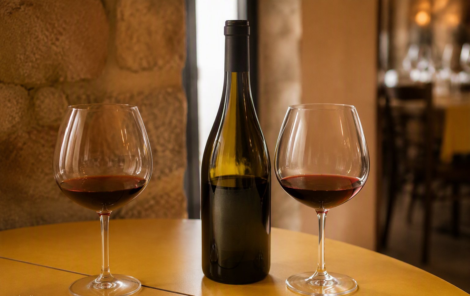Vini umbri al tavolo